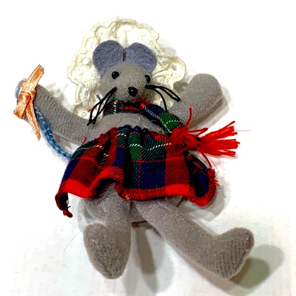 mouse ornament brooch vintage - Picture 1 of 7